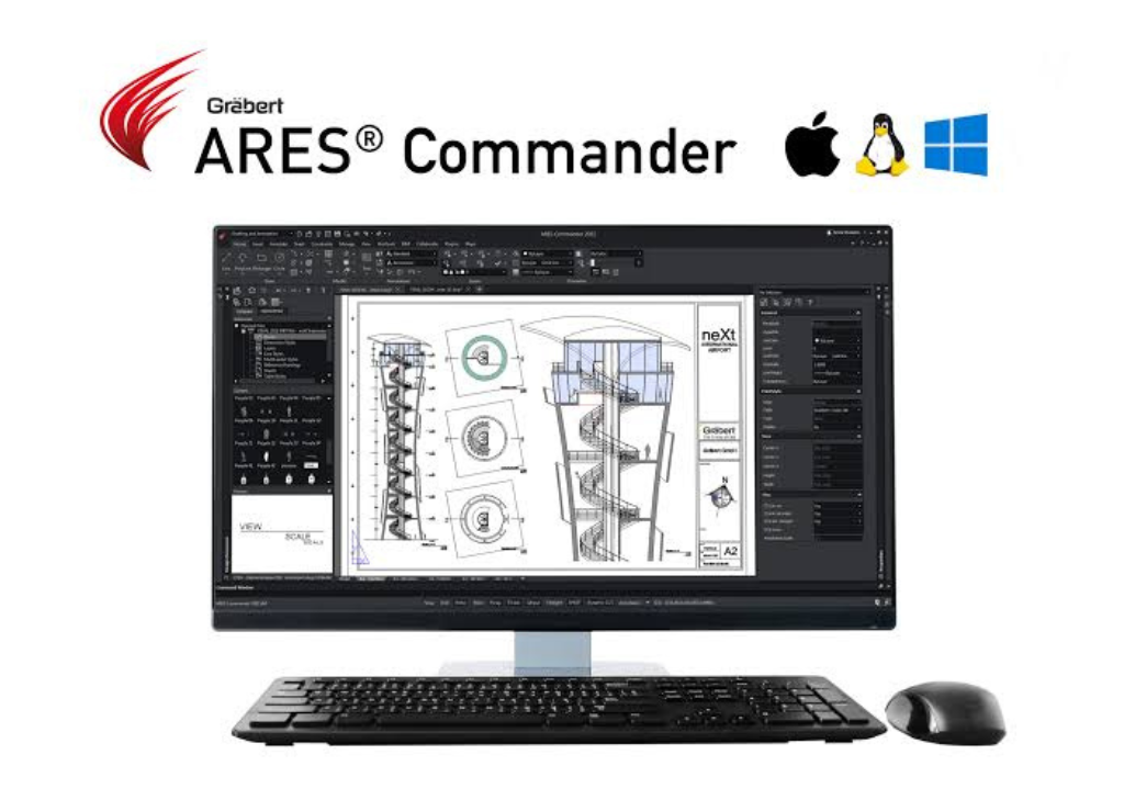 New CAD Features In ARES Commander 2023